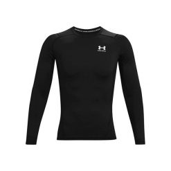 Bluza Under Armour Heatgear Armour Long Sleeve, Mężczyźni. Czarne bluzy nierozpinane męskie Under Armour, m, bez wzorów, z poliesteru, bez ramiączek, bez kaptura. Za 157.00 zł.