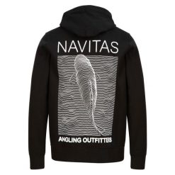 Bluza męska Navitas Joy Hoody. Czarne bluzy nierozpinane męskie NAVITAS, m, bez wzorów, sportowe, bez ramiączek, bez kaptura. Za 189.99 zł.