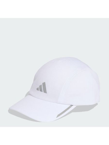 Adidas Czapka z daszkiem Running Mesh 4 Panel Climacool Biały. Białe czapki męskie ADIDAS, bez wzorów, z meshu. Za 109.99 zł.