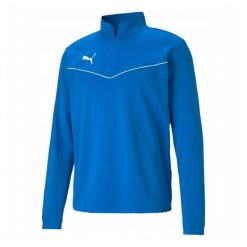 Męska Bluza Team Rise. Niebieskie bluzy nierozpinane męskie Puma, m, bez wzorów, bez ramiączek, bez kaptura. Za 188.99 zł.