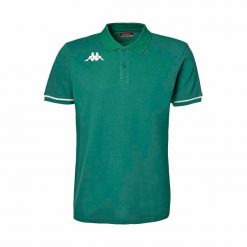 Polo Kappa Barli. Białe koszulki polo męskie Kappa, m, bez wzorów, eleganckie, bez kołnierzyka, bez ramiączek. Za 185.00 zł.
