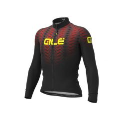 Bluza rowerowa Solid Thorn. Czarne bluzy nierozpinane męskie ALÉ CYCLING, m, bez wzorów, sportowe, bez ramiączek, bez kaptura. Za 370.20 zł.