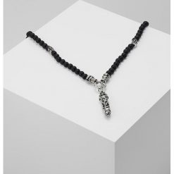 Royal Ego Naszyjnik silvercoloured/black. Szare biżuteria dla mężczyzn Royal - Ego. Za 379.00 zł.