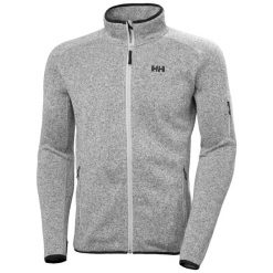 Polar Helly Hansen Varde 2.0. Szare bluzy z polaru męskie Helly Hansen, bez wzorów, z polaru, sportowe, bez ramiączek, bez kaptura. Za 507.25 zł.
