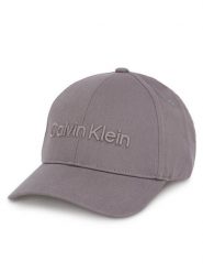 Calvin Klein Czapka z daszkiem Embroidery Bb Cap K50K505737 Szary. Szare czapki męskie Calvin Klein, bez wzorów, z bawełny. Za 99.99 zł.