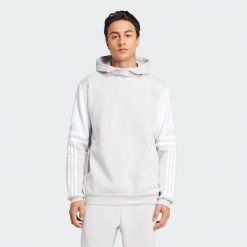 Bluza z kapturem Squadra 25 Sweat. Białe bluzy z kapturem męskie ADIDAS, xl, bez wzorów, z materiału, z kapturem. Za 239.00 zł.