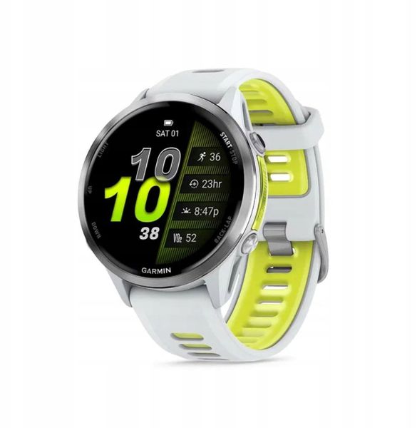 Garmin Forerunner® 970 Titanium with Whitestone Case and Whitestone/Translucent Amp Yellow Band. Żółte zegarki sportowe IFIT ICON. Za 3,186.99 zł.
