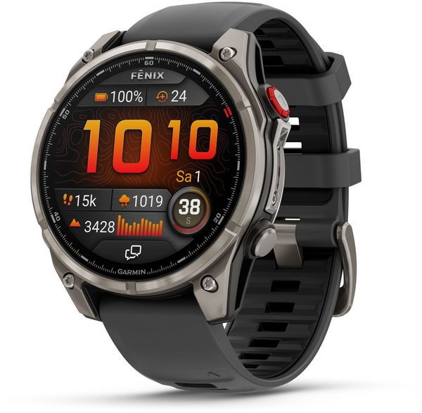 Zegarek sportowy Garmin Fenix 8 Pro AMOLED Czarny (010-03198-11). Czarne zegarki sportowe Garmin. Za 4,557.99 zł.
