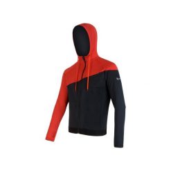 Sensor Bluza Z Kapturem Tecnostretch Black / Red M. Bluzy nierozpinane męskie marki Sensor. W wyprzedaży za 280.00 zł.