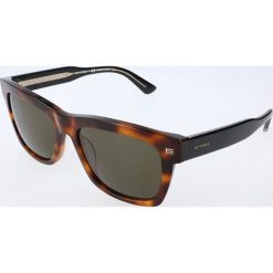 Okulary przeciwsłoneczne w kolorze brązowo-zielonym. Okulary przeciwsłoneczne męskie marki Calvin Klein & Etro. W wyprzedaży za 214.95 zł.