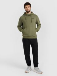 4F Spodnie dresowe joggery męskie - czarne XXL. Czarne spodnie dresowe męskie 4f, bez wzorów, z dresówki. Za 159.99 zł.