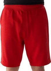 4f Spodenki dresowe 4F Męskie krótkie Czerwone Szorty sportowe M. Czerwone szorty sportowe męskie 4f, bez wzorów, z dresówki, sportowe. Za 45.90 zł.