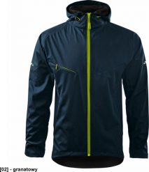 MALFINI Cool 515 - ADLER - Softshell kurtka męska, 210 g/m, 100% poliester, - granatowy S. Niebieskie kurtki męskie Malfini, m, bez wzorów, z poliesteru, bez ramiączek, bez kaptura. Za 180.46 zł.