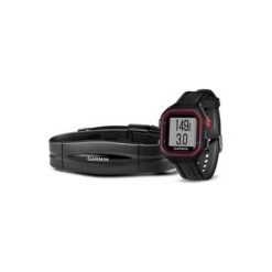 Garmin Forerunner 25 + HRM Duży Czarno-czerwony Zegarek. Zegarki smartwatch marki Garmin. Za 359.99 zł.