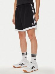 Adidas Szorty sportowe Mock Eyelet IZ4800 Czarny Regular Fit. Czarne szorty sportowe męskie ADIDAS, bez wzorów, z syntetyku, sportowe. Za 119.99 zł.