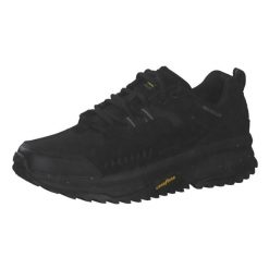 Buty trekkingowe męskie, Skechers Bionic Trail. Czarne buty trekkingowe męskie Skechers, bez wzorów, z gumy, bez zapięcia. Za 516.00 zł.