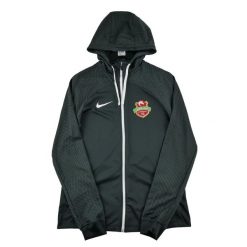 Second life - Kurtka męska Dri-fit Tracksuit - Jak nowy. Czarne kurtki męskie Nike, m, bez wzorów, casualowe, bez ramiączek, bez kaptura. Za 114.17 zł.