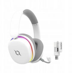Słuchawki AQIRYS AQIRYS Słuchawki ANC Dual Mode: Wirelles&BT+Wired LUNA white. Białe słuchawki bluetooth Aqirys. Za 362.62 zł.