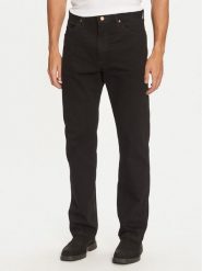 Wrangler Jeansy 13Mwz 112358474 Czarny Regular Fit. Czarne jeansy męskie Wrangler, bez wzorów, z bawełny. Za 333.00 zł.