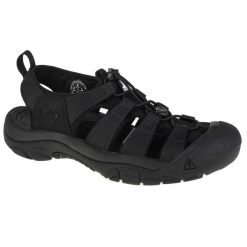 Sandały męskie, Keen Newport H2. Czarne buty zimowe męskie Keen, z gumy, bez zapięcia. Za 625.00 zł.