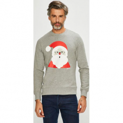 Jack & Jones - Bluza. Bluzy nierozpinane męskie Jack & Jones, m, bez wzorów, z bawełny, bez ramiączek, bez kaptura. W wyprzedaży za 44.90 zł.