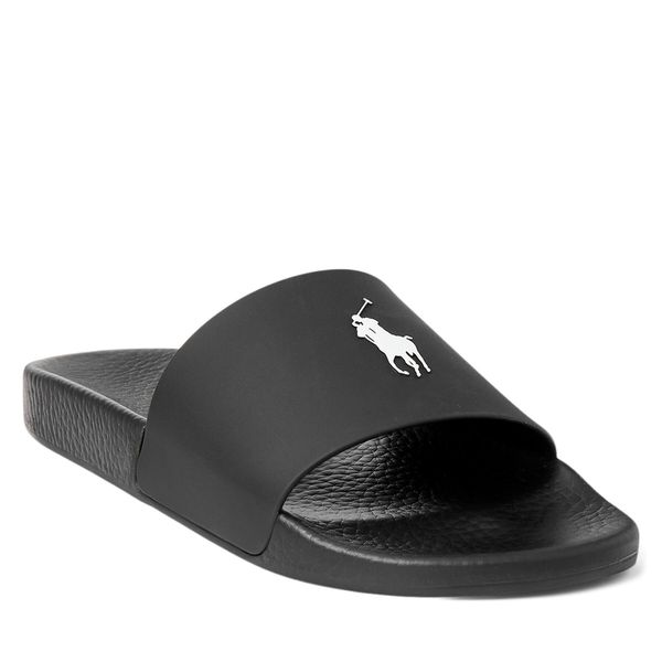 Klapki Polo Ralph Lauren. Czarne klapki i japonki męskie Polo Ralph Lauren, bez wzorów. Za 289.99 zł.