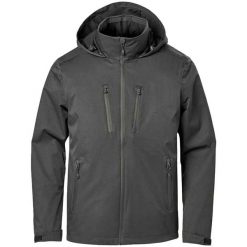 Męska Lekka Kurtka Soft Shell Scirocco. Szare kurtki męskie STORMTECH, m, bez wzorów, sportowe, bez ramiączek, bez kaptura. Za 701.99 zł.