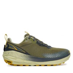 Buty do biegania Altra. Zielone buty do biegania męskie Altra, bez wzorów, bez zapięcia, do biegania. Za 599.99 zł.