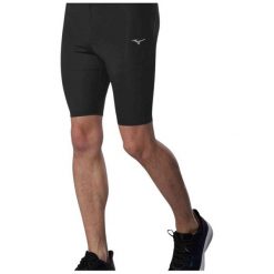 Legginsy do biegania męskie Mizuno Core Impulse Mid. Czarne legginsy męskie Mizuno, m, bez wzorów, do biegania. Za 179.99 zł.