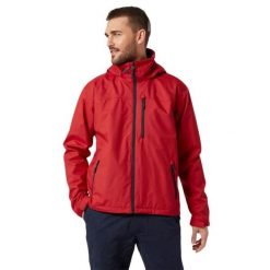 Kurtka żeglarska męska Helly Hansen CREW HOODED. Czerwone kurtki męskie Helly Hansen, m, bez wzorów, sportowe, bez ramiączek, bez kaptura. W wyprzedaży za 508.70 zł.