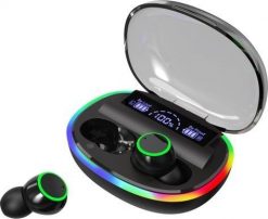 2GO Ring Zestaw słuchawkowy True Wireless Stereo (TWS) Douszny Połączenia/muzyka Bluetooth Czarny. Czarne słuchawki bluetooth 2GO. Za 88.06 zł.