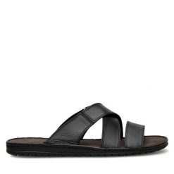 Klapki Lasocki. Czarne klapki i japonki męskie Lasocki, bez wzorów. Za 129.99 zł.