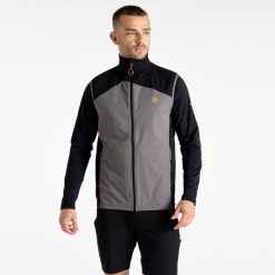 Kamizelka turystyczna męska Latitudinal. Czarne kamizelki męskie Dare 2B, m, z tkaniny, bez kaptura. W wyprzedaży za 302.60 zł.