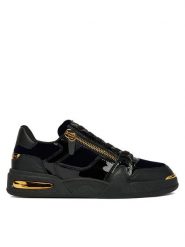 Giuseppe Zanotti Sneakersy RU50026/001 Czarny. Czarne buty sportowe na co dzień męskie Giuseppe Zanotti, m, bez wzorów, ze skóry, bez ramiączek, bez kaptura. Za 1,749.00 zł.