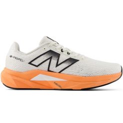 Buty męskie New Balance FuelCell Propel v5 MFCPRCG5 – pomarańczowe. Brązowe buty do biegania męskie New Balance, bez wzorów, z gumy, bez zapięcia, do biegania. Za 399.99 zł.