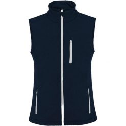 Ocieplacz Softshell Dla Dorosłych Unisex Nevada. Niebieskie kurtki softshell męskie ROLY, s, bez wzorów, z softshellu, bez kaptura, trekkingowe. Za 104.99 zł.