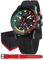 Zegarek męski Vostok Europe VK68-592C775S czerwony. Czerwone zegarki męskie Vostok Europe. Za 2,090.00 zł.