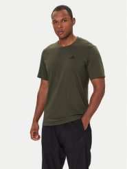 Adidas Koszulka techniczna Train Essentials Feelready Training JP4951 Zielony Regular Fit. Zielone t-shirty sportowe męskie ADIDAS, m, bez wzorów, z syntetyku, sportowe, bez ramiączek. Za 129.99 zł.