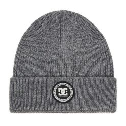 Czapka DC Shoes. Szare czapki męskie DC Shoes, na zimę, bez wzorów. Za 69.99 zł.