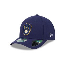 Czapka baseballowa 9forty MLB Brewers PLYR REP MC OTC. Niebieskie czapki męskie New Era, bez wzorów, casualowe. Za 184.00 zł.