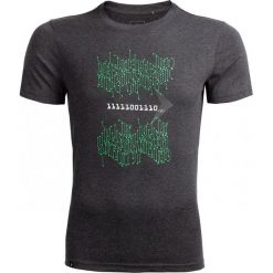 T-shirt męski TSM606 - ciemny szary melanż - Outhorn. T-shirty męskie marki Outhorn. W wyprzedaży za 29.99 zł.