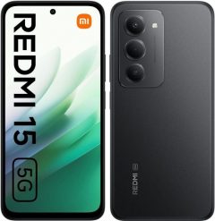 Smartfon Xiaomi Redmi 15 5G 4/128GB Czarny (68619). Czarne smartfony Xiaomi. Za 723.45 zł.