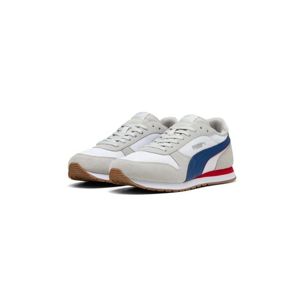 Buty sportowe męskie Puma ST Miler. Szare buty do biegania męskie Puma, bez wzorów, bez zapięcia, do biegania. Za 199.00 zł.