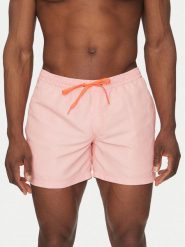 Quiksilver Szorty kąpielowe EQYJV04101 Różowy Regular Fit. Czerwone kąpielówki męskie Quiksilver, bez wzorów, z syntetyku. Za 79.99 zł.