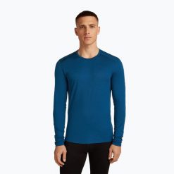 Longsleeve termoaktywny męski icebreaker 200 Oasis Crewe. Niebieskie bielizna termoaktywna męska Icebreaker, m, bez wzorów, bez ramiączek, narciarskie. Za 329.99 zł.