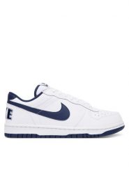 Nike Sneakersy Big Low 355152 Biały. Białe buty sportowe na co dzień męskie Nike, m, bez wzorów, ze skóry, bez ramiączek, bez kaptura. Za 329.99 zł.