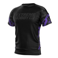 Koszulka Techniczna Sportowa Męska EXTREME HOBBY BLACK PANTHER. Czarne t-shirty sportowe męskie EXTREME HOBBY, l, bez wzorów, z elastanu, sportowe, bez ramiączek. Za 149.00 zł.