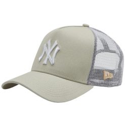 Czapka Trucker New Era MLB New York Yankees. Brązowe czapki męskie New Era, bez wzorów, retro. Za 139.99 zł.