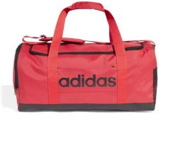 Adidas Torba sportowa Linear Duffel M czerwona (IN6118). Czerwone torby sportowe męskie ADIDAS, bez wzorów. Za 118.58 zł.