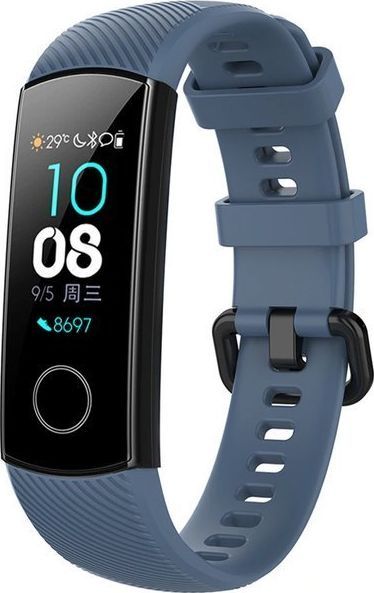 Alogy Alogy Pasek do smartwatch gumowy do Honor Band 4/5 Grafitowy uniwersalny. Szare zegarki smartwatch Alogy. Za 26.89 zł.